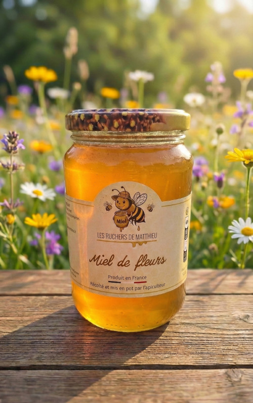 Miel de fleurs de printemps